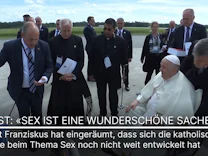 : Papst an junge Leute: „Sex ist eine wunderschöne Sache“