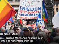 : Ostermärsche: Tausende demonstrierten für Frieden