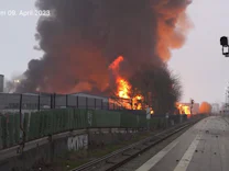 : Großbrand in Hamburg immer noch nicht gelöscht
