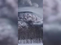 : Vulkan ohne Feuer: Ausbruch bläst Asche über Kamtschatka