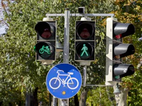 Verkehrspolitik: Dauergrün für Radler und Fußgänger