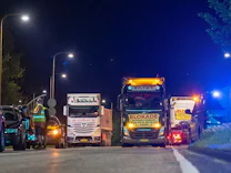 Proteste gegen Lkw-Maut: Lastwagenfahrer blockieren dänische Grenzübergänge