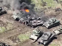 : Russland will Leopard-Panzer zerstört haben
