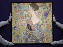 Kunst-Auktion: Klimt-Gemälde „Dame mit Fächer“ erzielt Rekordpreis