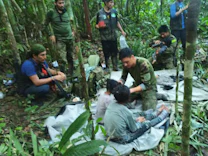 Kolumbien: Aus Dschungel gerettete Kinder aus Krankenhaus entlassen